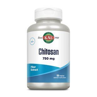 Chitosan 750mg - 120 vcaps 26625 фото