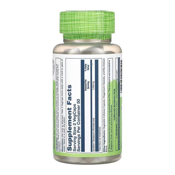 Dandelion Root 520mg - 100 vcaps 31910 фото