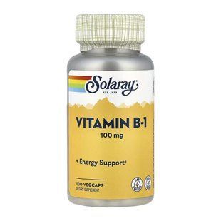 Vitamin B-1 100mg - 100 vcaps 31597 фото