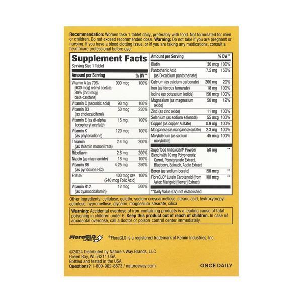 Women's Complete Multivitamin - 50 tabs 27471 фото