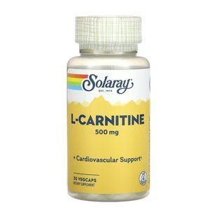 L-Carnitine Free Form 500mg - 30 vcaps 32125 фото