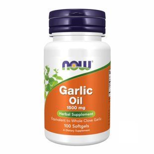 Garlic Oil 1500mg - 100 sgels 18405 фото