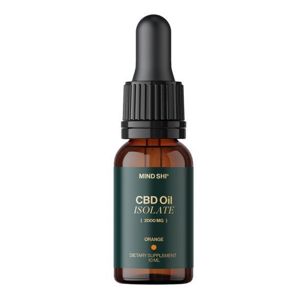 CBD Oil Isolate 2000 mg Orange - 10 ml 28868 фото