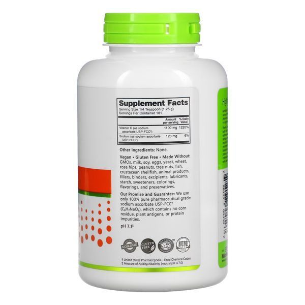 Sodium Ascorbate Powder - 227g 25496 фото