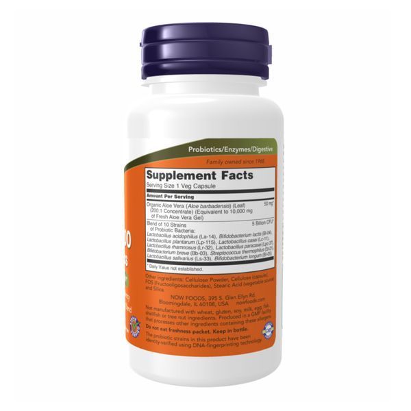 Aloe Vera 10000 & Probiotics - 60 vcaps 25675 фото