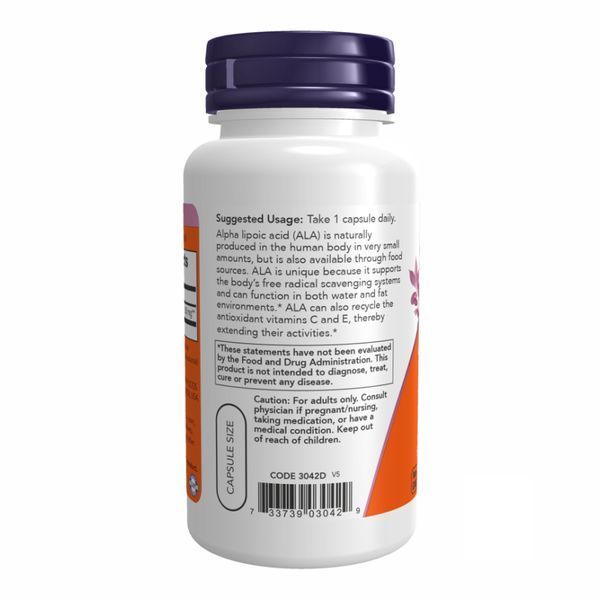 Alpha Lipoic Acid 250 mg - 60 vcaps 18434 фото