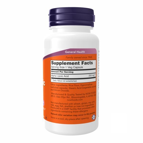 Alpha Lipoic Acid 250 mg - 60 vcaps 18434 фото