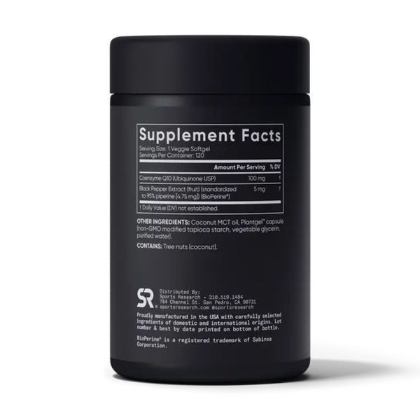 CoQ10 100mg - 120 veg softgels 28332 фото
