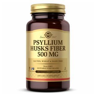 Psyllium Husks Fiber 500mg - 200 Vcaps 22794 фото