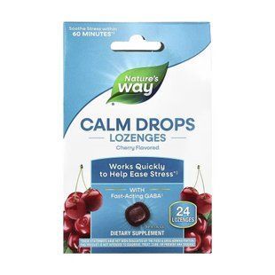 Calm Drops - 24 lozenges Cherry 31556 фото