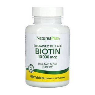 Biotin 10000 mcg - 90 tabs 26857 фото