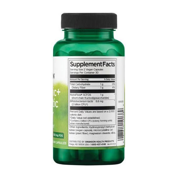 Probiotic+ Prebiotic Fiber 1 Billion Cfu - 60 vcaps 30962 фото