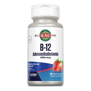 B12 Adenosylcobalamin 1000mcg - 90 tabs 26101 фото