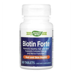 Biotin Forte 5 mg - 60 tabs 23584 фото