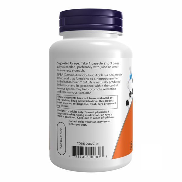 GABA 500mg - 100vcaps 5720 фото