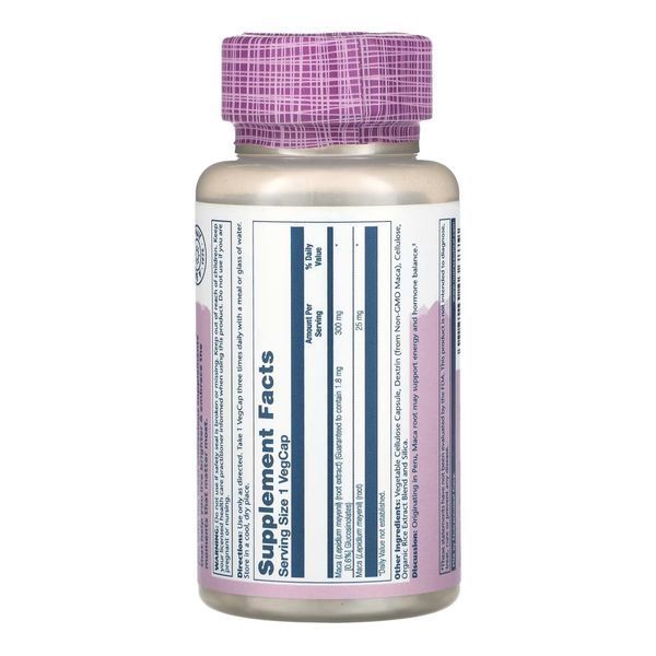 Maca Root Extract 300mg - 60 vcaps 26577 фото