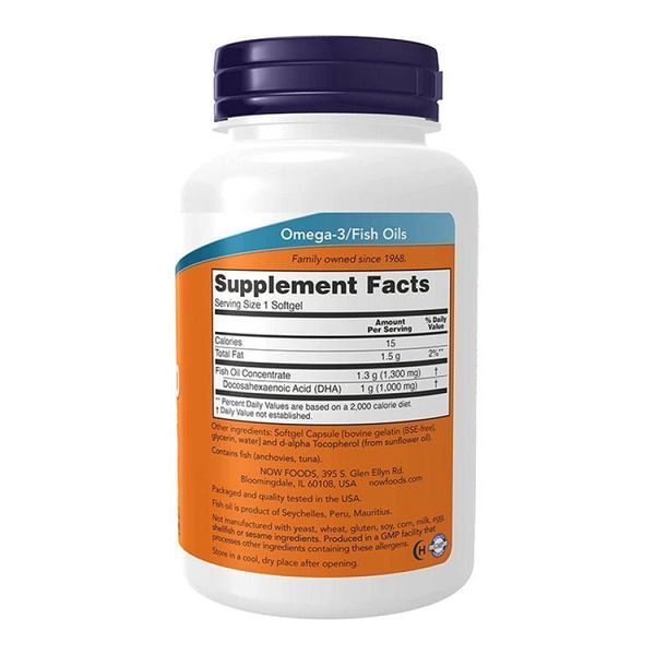 DHA-1000 Brain Support - 90 softgels 29761 фото