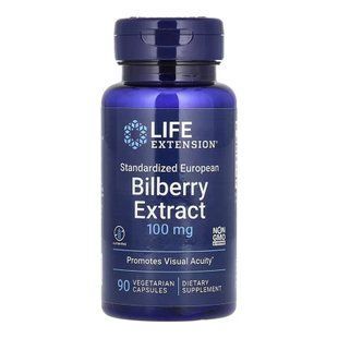 Standardized European Bilberry Extract 100 mg - 90 vcaps 31526 фото