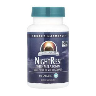 Sleep Science&reg; NightRest&trade; with Melatonin - 50 tabs 29772 фото