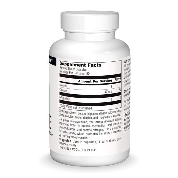 L-Arginine 500 mg - 50 tabs 31376 фото