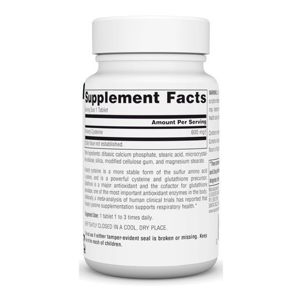 N-Acetyl Cysteine 1000mg - 60 tabs 29770 фото