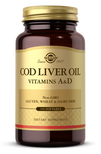 Cod Liver Oil - 250 softgels 9931 фото