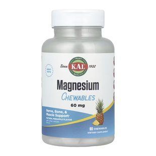 Magnesium Chewables 60mg - 90 chewables 32149 фото