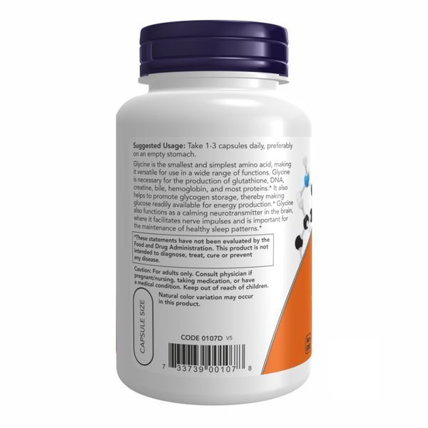 Glycine 1000mg - 100 vcaps 18307 фото