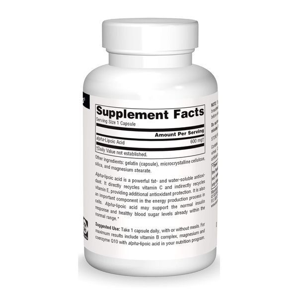 Alpha Lipoic Acid 600mg - 30 caps 30982 фото