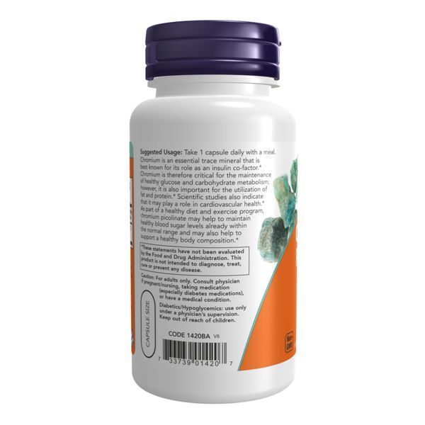 Chromium Picolinate 200 mcg - 250 caps 24396 фото