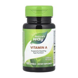 Vitamin A - 100 softgels 31569 фото