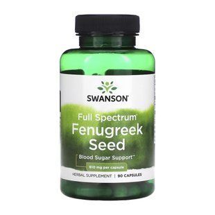 Fenugreek Seed 610mg - 90 cap 9563 фото