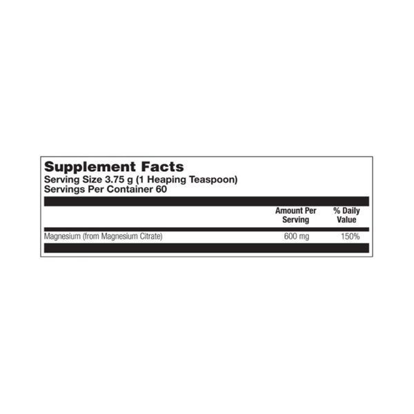 Magnesium Citrate 600mg - 225g 32256 фото