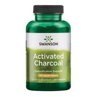 Activated Charcoal 260mg - 120caps 13361 фото
