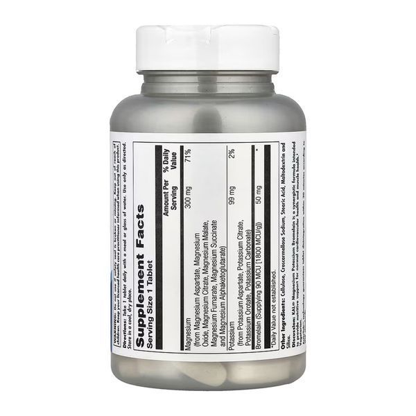 Magnesium Potassium Bromelain - 60 tabs 32195 фото