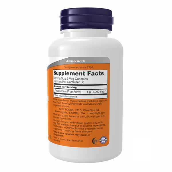 L-Tryptophan 500mg - 60 vcaps 18318 фото