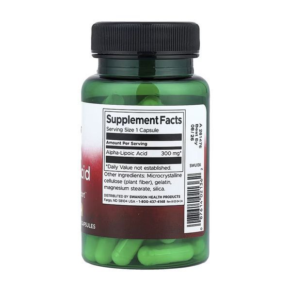 Alpha Lipoic Acid 300 mg - 60 caps 31847 фото