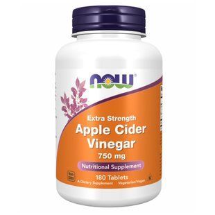 Apple Cider Vinegar 750 mg - 180 tabs 22509 фото