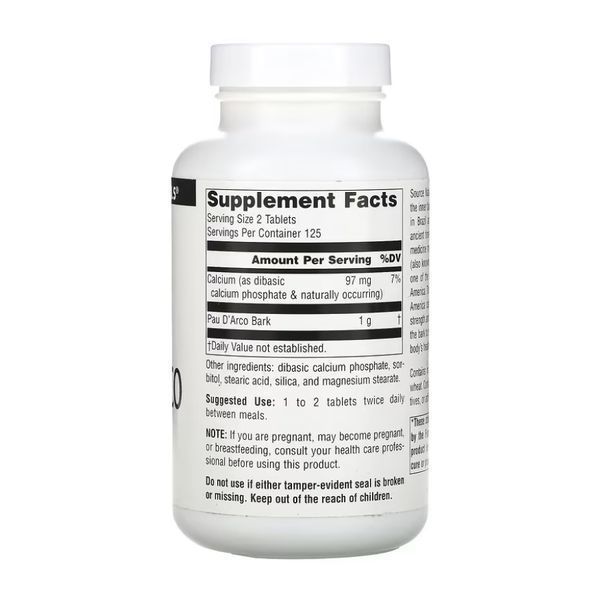 Pau D'Arco 500mg - 250 tabs 30240 фото