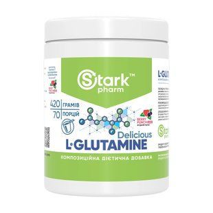 L-Glutamine Delicious - 420g Berry Punch 31889 фото