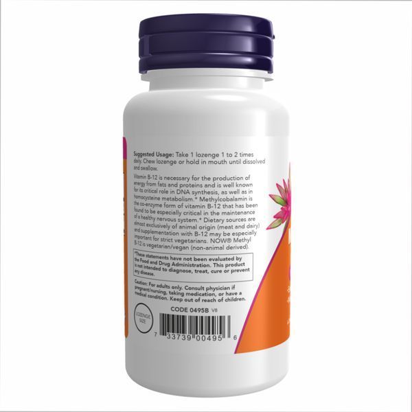 Methyl B-12 1000mcg - 100 lozenges 23481 фото