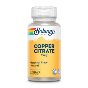 Copper Citrate 2mg - 60 vcaps 27737 фото