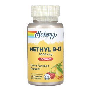 Methyl B-12 5000 mcg - 60 lozenges 31969 фото