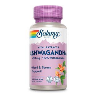 Ashwaganda Root Extract 470mg - 60vcaps 26124 фото