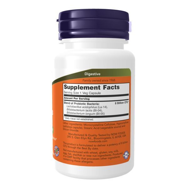 8 Billion Acidophilus & Bifidus - 120 vcaps 24691 фото