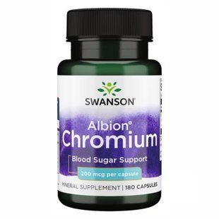 Chelated Chromium 200mcg - 180caps 21803 фото