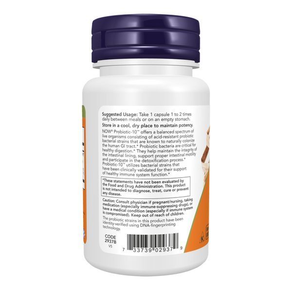 Probiotic-10&trade; 25 Billion - 100 vcaps 27131 фото
