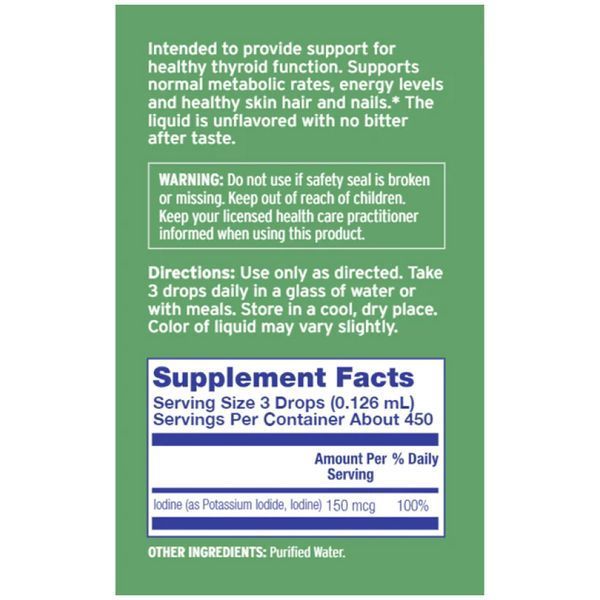 Liquid Iodine Plus - 2fl oz 26136 фото