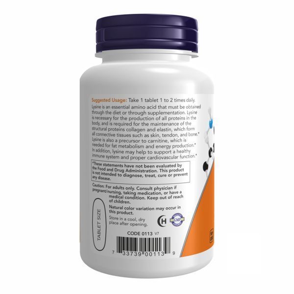 L-Lysine 1000mg - 100 tabs 18309 фото