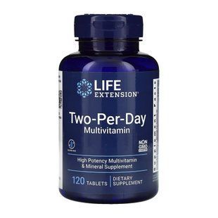 Two-Per-Day Multivitamin - 120 tabs 26362 фото
